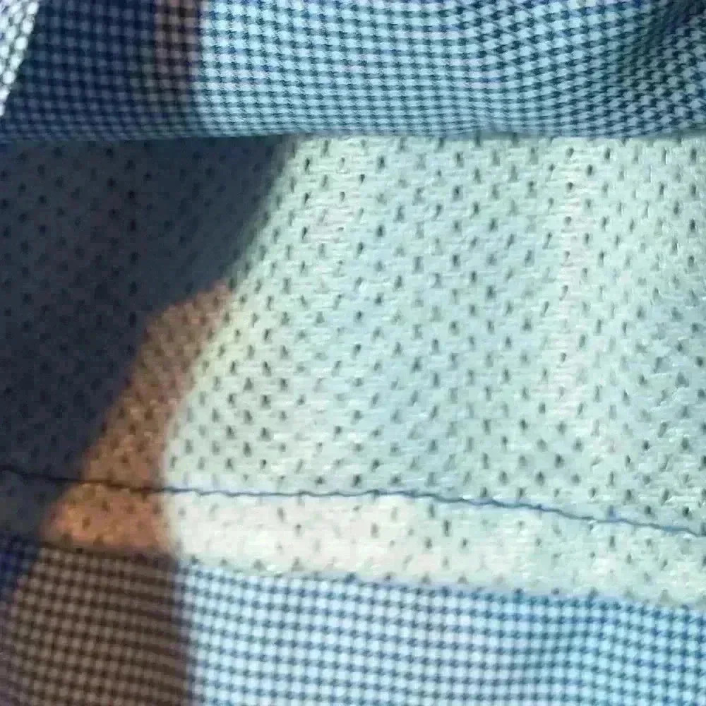 Red Head Bass Pro Shops blue/white checked fishing shirt size L - Picture 6 of 7